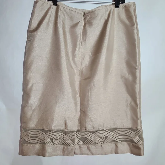 Kasper 3 piece suit set skirt and jacket formal wear - Picture 14 of 15